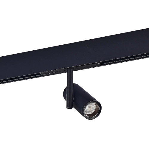 ST808.436.08 Магнитный трековый светильник Черный LED 1*8W 3000K 500Lm Ra>90 36° IP20 D42xH135 48VV SKYLINE 48 фото 3