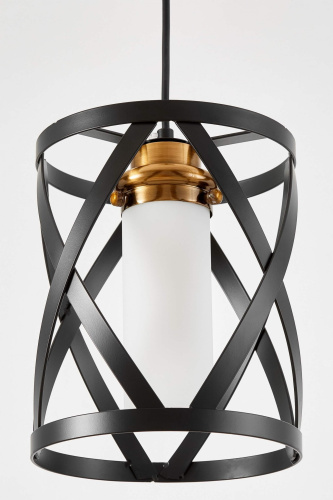 Подвесной светильник Lumina Deco Astila LDP 1242-1 BK+MD фото 5