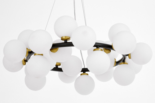 Подвесной светильник Lumina Deco Marsiada LDP 6033-25 BK+MD фото 2