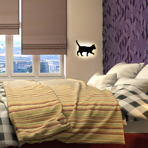 Настенный светильник Escada 10209/SG LED*5W Black фото 3