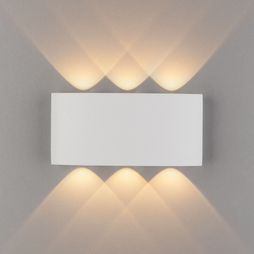 Пылевлагозащи<wbr>щенный светодиодный светильник Twinky Trio белый IP54 1551 Techno LED белый фото 6