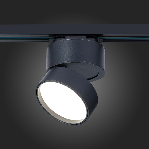 ST651.446.14 Св-к трек. Черный LED 1*14W 4000K 1 100Lm Ra>90 120° IP20 D104xH128 170-240VV BASE фото 6