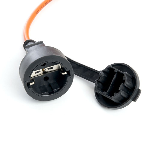 Удлинитель-шнур на рамке 1-местный с/з Stekker, HM04-01-30 (US1), 3*1,0мм2, 30м, 220В, 16А, Home, оранжевый фото 3