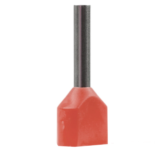 LD406-1010 Наконечник штыревой втулочный изолированный НШВИ(2) 1,0-10 (упаковка 100 шт) фото 7