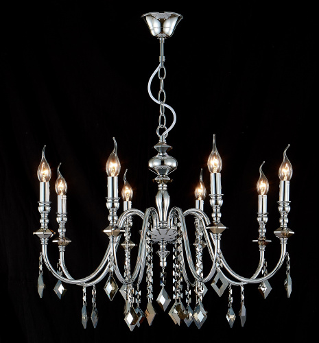 Люстра Crystal Lux MERCEDES SP8 CHROME/SMOKE фото 3