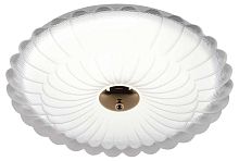 Светильник потолочный светодиодный ЭРА Классик без ДУ SPB-6 Chester 48W-5K WH+GD 5000К белый/золото Б0070191