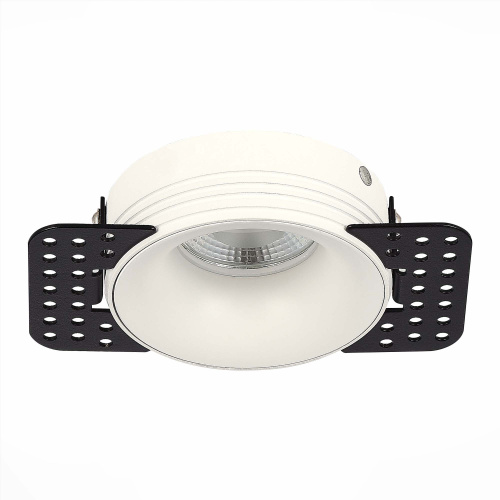 ST218.558.01 Св-к встр. Белый GU10 1*50W  IP20 D78xH30 165-265V Без ламп Встраиваемые светильники фото 2