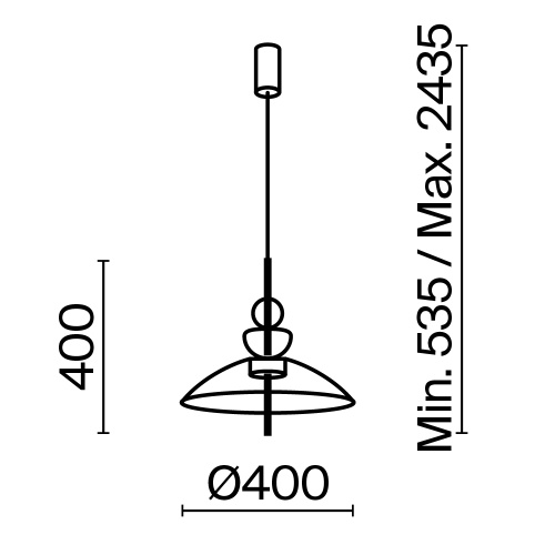 Подвесной светильник Maytoni MOD185PL-L6B3K3 фото 4