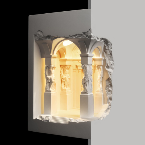 10355B Гипсовый встраиваемый светильник под покраску LOFT IT Antique фото 8