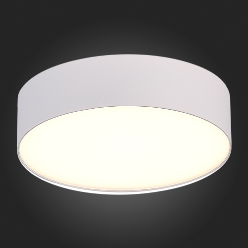 ST606.532.27 Светильник потолочный Белый LED 1*27W 3000K 2 340Lm Ra>85 120° IP20 D220xH55 185-265V Накладные светильники фото 4