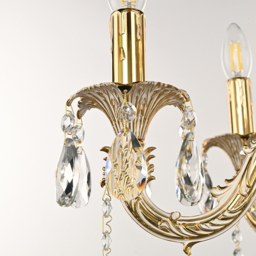 Люстра с хрустальными подвесками AL79101/6/175 A GW Bohemia Ivele Crystal (Богемия Ивеле Кристалл) фото 8