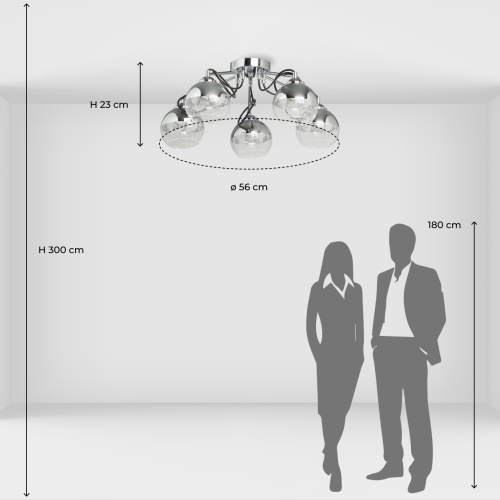 Люстра потолочная De City Вита 220013705 фото 9