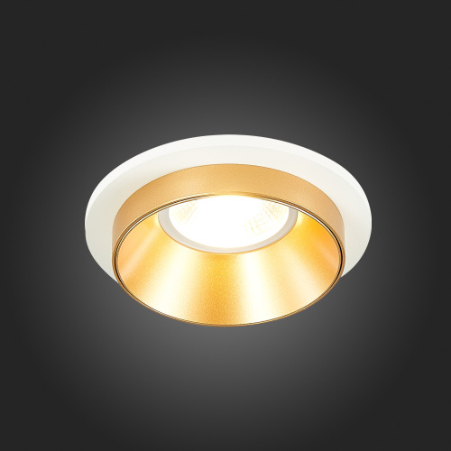 ST206.258.01 Св-к встр. Белый GU10 1*50W  IP20 D92xH38 220V Без ламп Встраиваемые светильники фото 2