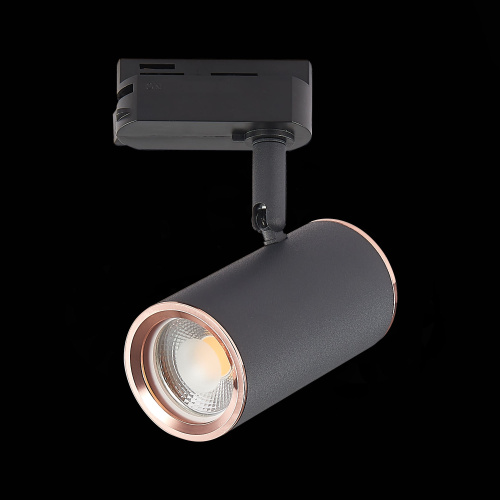 ST301.426.01 Св-к трек. Черный GU10 1*50W L104xW54xH111 220V Без ламп BASE фото 4