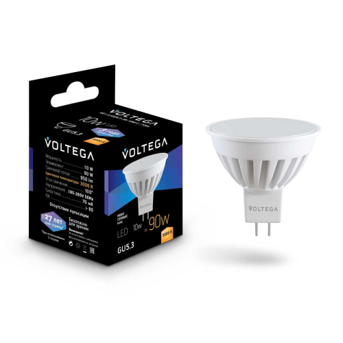 Лампа светодиодная Voltega 7264 фото 2 Лампа светодиодная Voltega 7264 фото 2