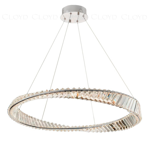 Люстра Cloyd PAULI C1 / Ø80 см - хром (арт.11461)
