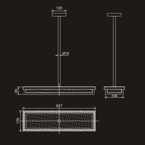Подвесной светильник PR98023L-B фото 4