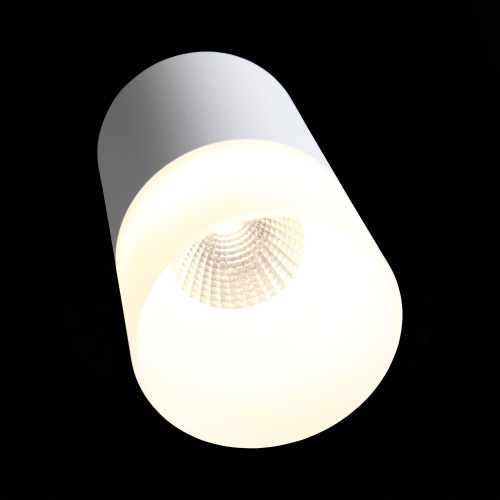 ST100.502.05 Светильник потолочный Белый LED 1*5W 3000K 390Lm Ra>80 120° D64xH110 170-240V Накладные светильники фото 4