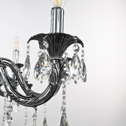 Люстра с хрустальными подвесками AL79101/8/250 B NB Bohemia Ivele Crystal (Богемия Ивеле Кристалл) фото 7