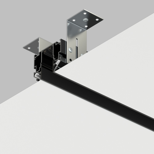 TR2022-BK Профиль-трек SMART ONE, для натяжных потолков, 2 м, алюминий, черный фото 4