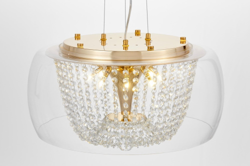 Подвесной светильник Lumina Deco Disposa LDP 7018-500 PR+F.GD фото 6