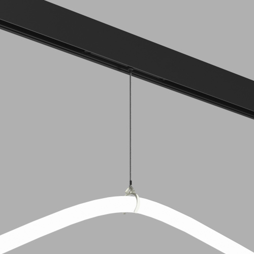 Коннектор для шинопровода черный Full light Slim Magnetic 85102/00 фото 5