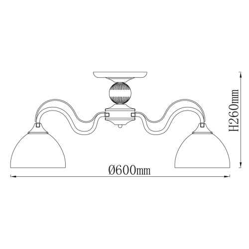 Люстра потолочная De City Olimp 318014905 фото 6