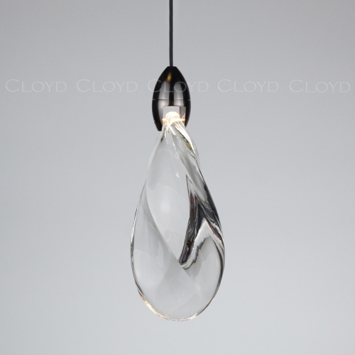 Подвесной светильник Cloyd GLOCK-A P1 / Ø8 см - черный (арт.11623) фото 3