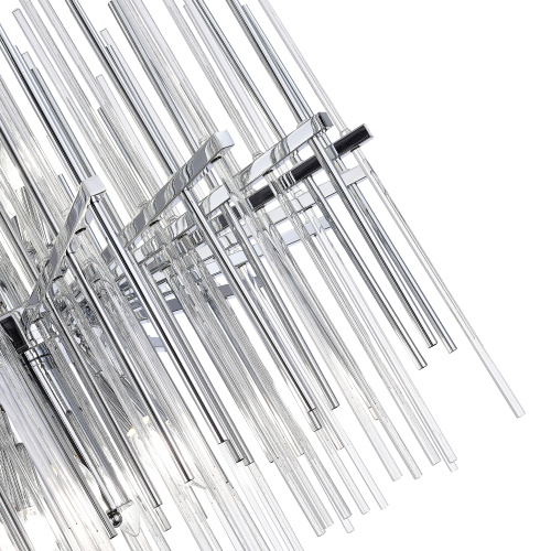 SL1628.103.08 Люстра подвесная ST-Luce Хром/Прозрачный, Хром E14 8*40W TERAMO фото 2