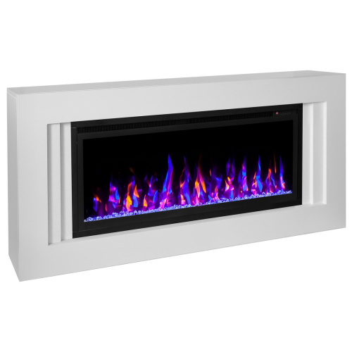 Электрокамин RealFlame Stockholm WT белый с очагом Saphir 42 фото 9