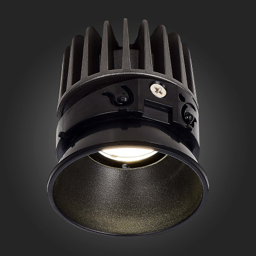 ST851.448.12 Светодиодный модуль Черный LED 1*12W 4000K 960Lm Ra90 36° IP20 D69xH85 220-240V(глянец) SHIFT фото 3