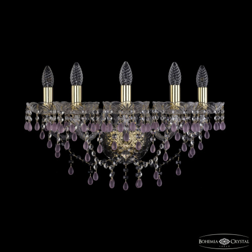 Бра хрустальные 1410B/5/195/XL G V7010 Bohemia Ivele Crystal (Богемия Ивеле Кристалл)