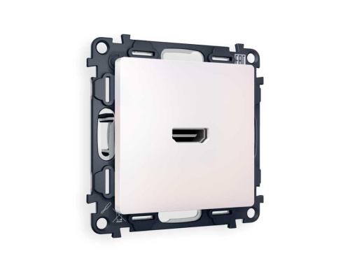 Комплект механизма розетки HDMI 2.0 AMBRELLA VOLT ALFA Жемчуг 40V/500mA 2.0GHz 5-18Gbit/s QUANT (AP2140, VM222) MA214010