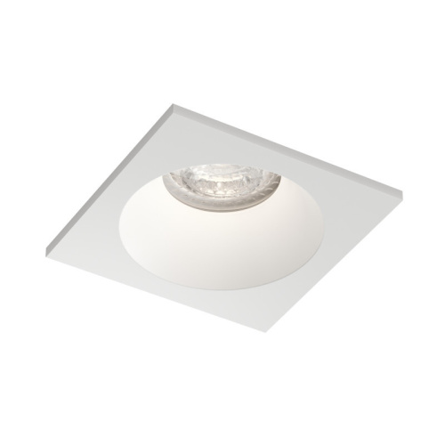DK2131-WH Встраиваемый влагозащищённый светильник COVE, IP44, до 15 Вт LED, GU10, алюминий, белый фото 3