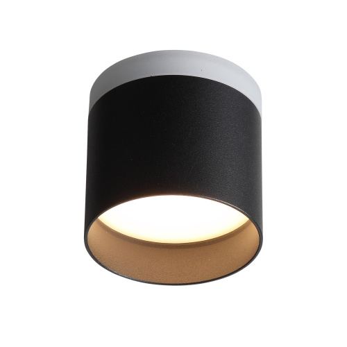 ST102.402.09 Светильник потолочный Черный LED 1*9W 3000K 702Lm Ra>80 120° IP20 D79xH75 170-240V Накладные светильники фото 5