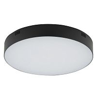 Потолочный cветильник Nowodvorski Lid Round Led Black 10410