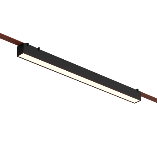 DK5576-BK Cветильник для трека-ремня Belty, серия Linear, со светодиодом, L642*W40*H45мм, 48V DC, 24W, RA90, 120°, 4000K, IP20, черный, алюминий фото 4
