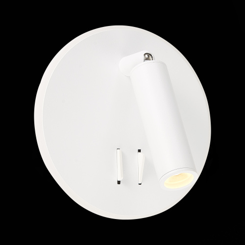 SL1586.513.01 Светильник настенный Белый LED 1*8W 3000K 624Lm Ra>80 24° IP20 L-xW155xH155 170-240V Настенные светильники фото 5