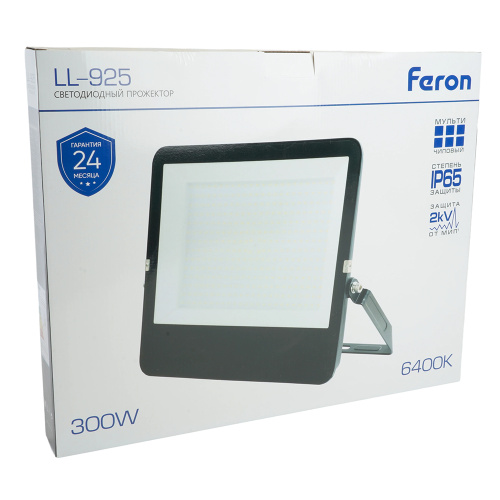 Светодиодный прожектор Feron LL-926 IP65 300W 6400K фото 9