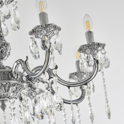 Люстра с хрустальными подвесками AL78101/6/175 A NB Bohemia Ivele Crystal (Богемия Ивеле Кристалл) фото 6 Люстра с хрустальными подвесками AL78101/6/175 A NB Bohemia Ivele Crystal (Богемия Ивеле Кристалл) фото 6