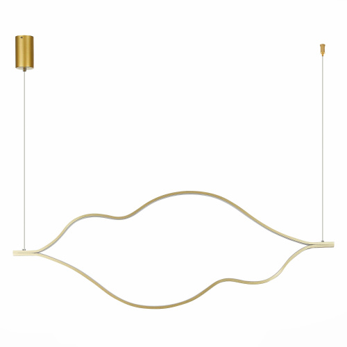 SL6106.203.65 Светильник подвесной ST-Luce Золотистый/Белый LED 1*65W 4000K CORTILE фото 3