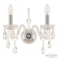 Бра хрустальные 105B/2/141 Ni Bohemia Ivele Crystal (Богемия Ивеле Кристалл)