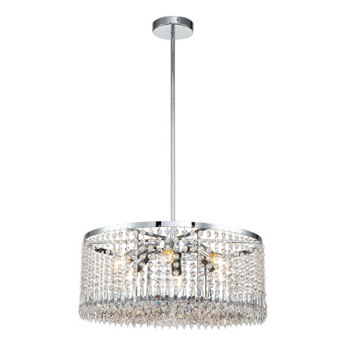 Подвесная люстра Indigo Sfarzo 12005/6R Chrome V000278 Подвесная люстра Indigo Sfarzo 12005/6R Chrome V000278