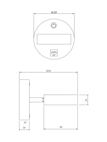 Спот Freya FR10010CW-L6W фото 6