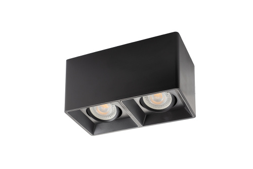 DK3035-BK Светильник накладной IP 20, 10 Вт, GU5.3, LED, черный, пластик фото 3