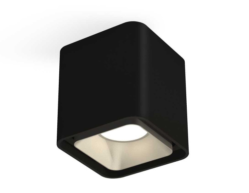 Комплект накладного светильника Ambrella light Techno Spot XS7841003 SBK/SSL черный песок/серебро песок (C7841, N7703)