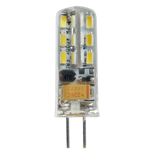 Лампа светодиодная Feron LB-420 G4 2W 12V  6400K фото 2