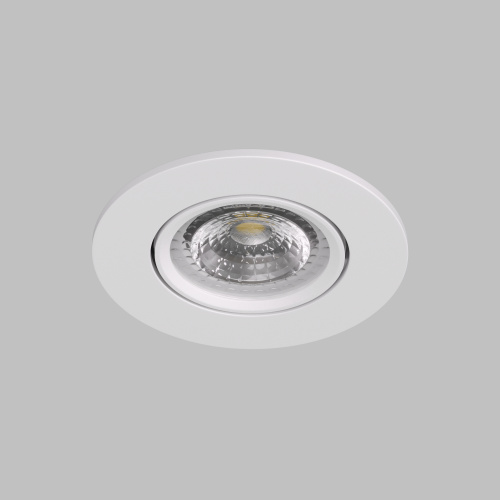 DK3020-WH Встраиваемый светильник, IP 20, 10 Вт, GU5.3, LED, белый, пластик фото 10