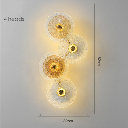 Настенный светильник OM2033-4 gold фото 3