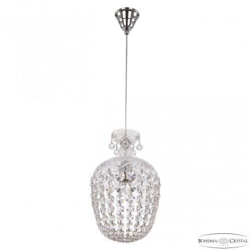 Подвесной светильник с хрусталём 14771P/22 Ni Bohemia Ivele Crystal (Богемия Ивеле Кристалл)